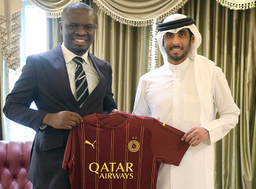 Mustapha Ussif lays foundation for football club partnership between Ghana and Qatar